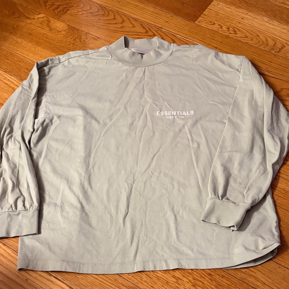 Essentials Mock Neck Long Sleeve